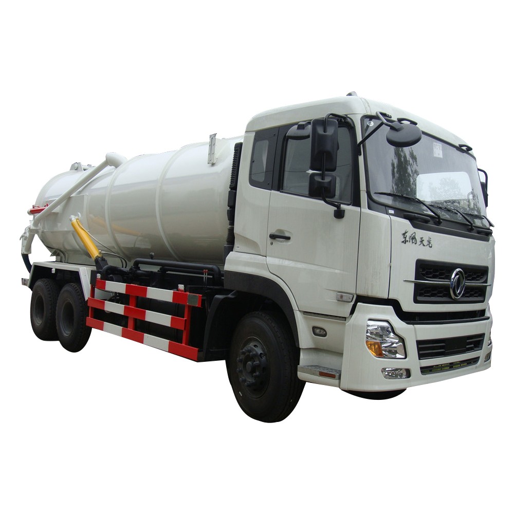 Dongfeng 16 Cbm รถบรรทุกสิ่งปฏิกูล