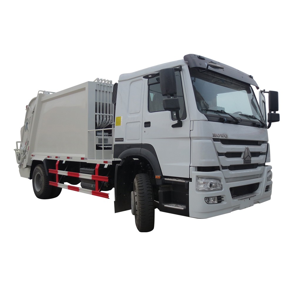 Howo 12 M3 Garbage Compactor Truck