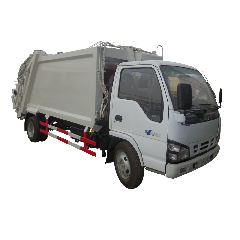 6 Wheel 5 Cbm Garbage Truck