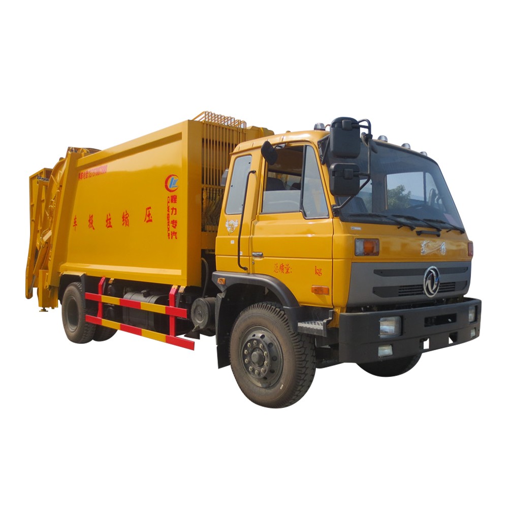 Dongfeng 10 Cbm รถบรรทุกขยะ