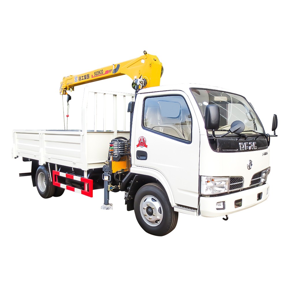 کامیون جرثقیل 2 تن Dongfeng